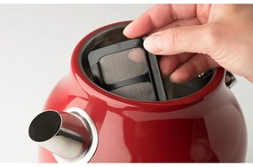 Červená rýchlovarná kanvica 1,7 l Dorset Putty – Haden