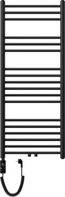 Mexen Yodo, elektrické vykurovacie teleso 1200x500 mm + vykurovacia tyč 600 W, čierna, W113-1200-500-2600-70