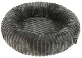 Tmavosivý pelech pre psa ø 40 cm Dog Fantasy Stripe – Plaček Pet Products