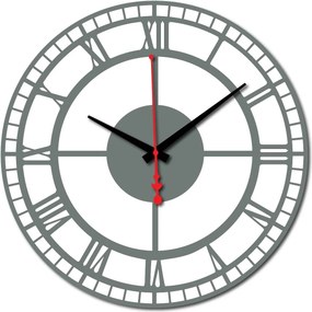 SENTOP | Nástenné hodiny kruh s rímskymi číslicami I SENTOP X0073-HEU- analógové