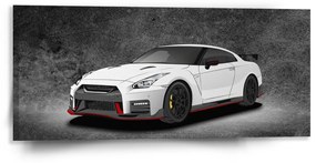 Sablio Obraz Nissan GTR 35 Sivý - 110x50 cm