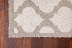 Koberec Agnella Noble Phactra svetlosivý, béžový