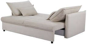 Rozkladacia pohovka APARTMENT 215 cm rebrovaná béžová