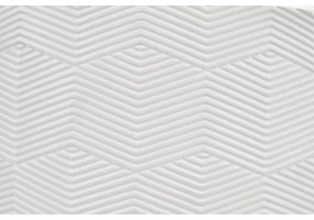 Konferenčný stolík AURA 45x38 cm biela/čierna/béžová