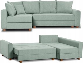 Rozkladací Rohovník Revo Konsimo Rohovka S Funkciou Spania Nádoba Mätová