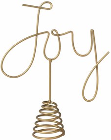 Vianočná ozdoba GOLD JOY 21 cm, zlatá