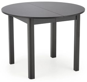Jedálenský rozkladací stôl RINGO 102/142 cm čierny