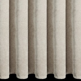 EUROFIRANY ZATEMŇOVACÍ ZÁVES NA PÁSKE NESKA 140X270 CM SVETLOBÉŽOVÁ
