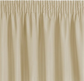 ZÁVES NA PÁSKE RITA 140X270 CM BÉŽOVÁ
