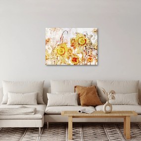 Obraz - Slnečnica, maľba (70x50 cm)