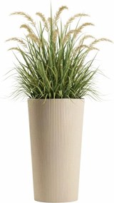 PLASTOVÝ KVETINÁČ URBANIKA ECO 46,5X25,5 CM LATTE