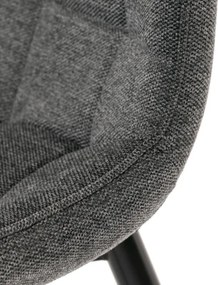 Jedálenská stolička sivá HC-462 GREY2