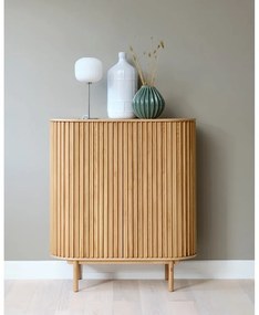 Skrinka v dekore duba v prírodnej farbe 110x125 cm Carno – Unique Furniture