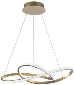 LED luster Fusion 72 zlaté