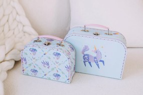 Bella Rose Detský kufrík Jednorožec – set 2 ks