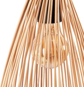 Toolight Boho, nástenné svietidlo 1xE27 APP1340-1W, čierna-hnedá, OSW-05777