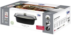 Elo 90932 Základný pekáč so skleneným vekomQuatrorondo 40 x 22 cm