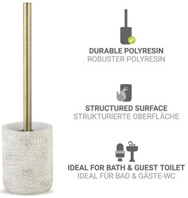 Biela WC kefa z polyresínu Montalfano – Wenko