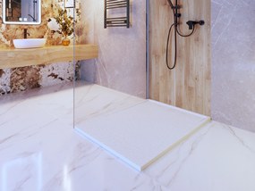 Gamma Erga Almac, SMC sprchová vanička 120 x 90 x 3 cm, biela, ERG-GMA-AL-90120