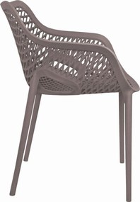 Jedálenská stolička CHERIE - šedá