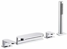 Vaňová batéria Ravak Chrome so sprchovacím setom chróm CR025.00 X070073
