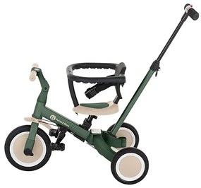 Petite&Mars PETITE&amp;MARS - Detská trojkolka 5v1 TURBO Misty Green AG0727