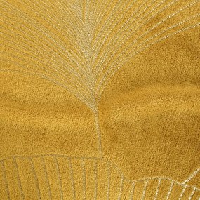 Dekorstudio Deka s rastlinným vzorom GINKO1 150x200cm - zlatá