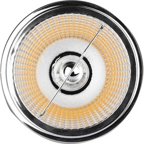 LED Podhľadové bodové svietidlo LED/20W/230V 6400K pr. 11 cm lesklý chróm