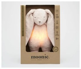 Moonie - Uspávadlo s melódiou a svetlom 2.0 zajačik organic rose