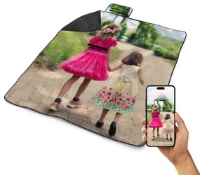 Plážová deka s vlastnou potlačou