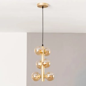 Brilagi - LED Luster na lanku MILLA 6xG9/3W/230V zlatá