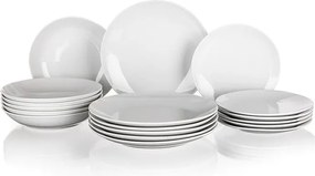 Porcelánová jedálenská súprava tanierov MARION 18 ks