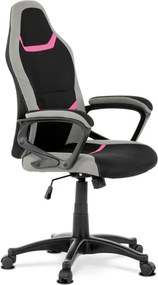 Detská otočná stolička ružová KA-L611 PINK