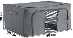 Set dvoch organizérov PARKER sivý (2 ks)