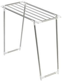 WENKO 3774020100 - Sušiak na bielizeň PROFI SINGLE 87x79 cm nerez/strieborná/biela