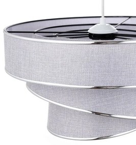 Závesný luster Couper - Grey, Silver