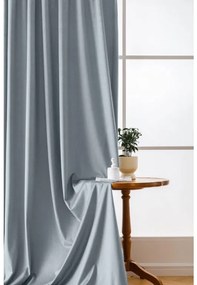Šedo-modrý zatemňovací závěs VELVET 140x250 cm Zavesenie: Riasiaca páska