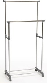 Domopak Vešiak na oblečenie dvojitý výklopný, biely