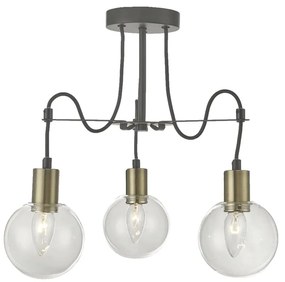 LUXERA 64402 - Luster na lanku ABRAZO 3xE14/40W/230V