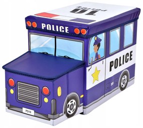 Vulpi Box na hračky policajné auto Policeman