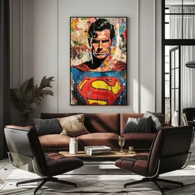 Obraz Superman: Pop ikona | Akrylové detaily
