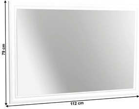 Zrkadlo KORA KC3, borovica Andersen