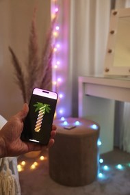 STAR TRADING Chytrá LED svetelná reťaz Fairy – 66 žiaroviek