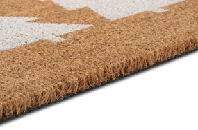 Rohožka 3 stromy biela 105670 – na von aj na doma, 45x75, hnedá, chodba / predsieň, Hanse Home