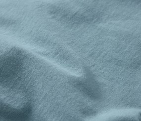 Džersejová posteľná bielizeň, modrá, štandardná veľkosť