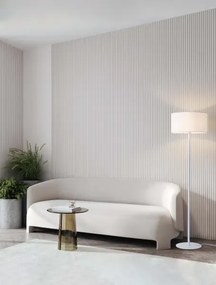LED biela stojaca lampa Sibnia