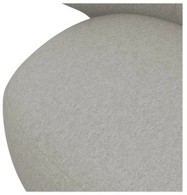 Svetlosivé kreslo Kama – Makamii