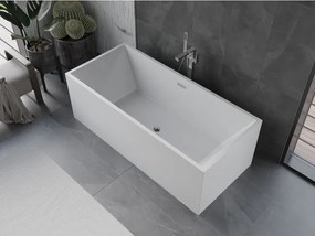 Mexen Vigo, voľne stojaca vaňa 178,5 x 80 cm, biela, chrómový prepad, 51251788000-01