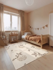 Hanse Home, Detský koberec Adventures 106424 Cream Multicolor, 160x235, béžová, detská izba