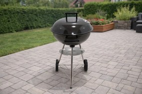 Gril na drevené uhlie BestBerg BBBQ-12B / Ø 44 cm / čierna